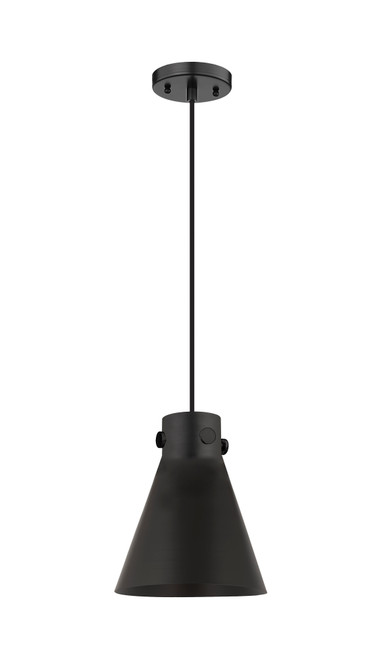 INNOVATIONS 410-1PS-BK-M411-8BK Newton Cone 1 8 inch Pendant Matte Black INNOVATIONS 410-1PS-BK-M411-8BK Newton Cone 1 8 inch Pendant Matte Black