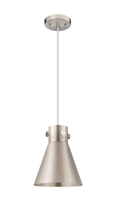 INNOVATIONS 410-1PS-SN-M411-8SN Newton Cone 1 8 inch Pendant Satin Nickel