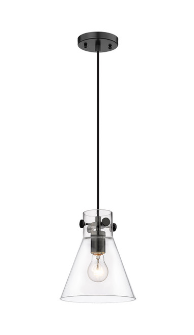 INNOVATIONS 410-1PS-BK-G411-8CL Newton Cone 1 8 inch Pendant Matte Black