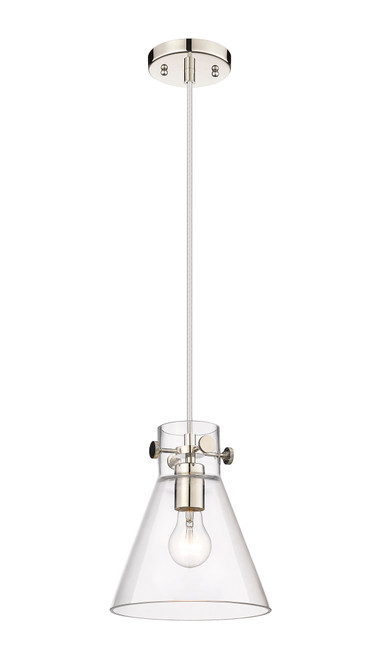 INNOVATIONS 410-1PS-PN-G411-8CL Newton Cone 1 8 inch Pendant Polished Nickel