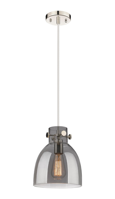 INNOVATIONS 410-1PS-PN-G412-8SM Newton Bell 1 8 inch Pendant Polished Nickel