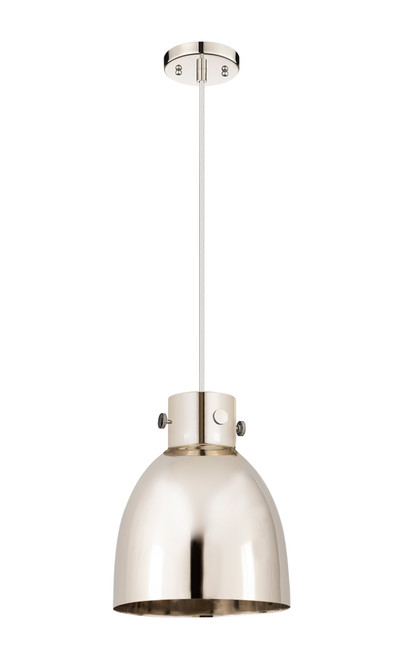 INNOVATIONS 410-1PM-PN-M412-10PN Newton Sphere 1 10 inch Pendant Polished Nickel