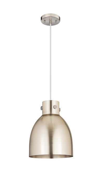 INNOVATIONS 410-1PM-SN-M412-10SN Newton Sphere 1 10 inch Pendant Satin Nickel