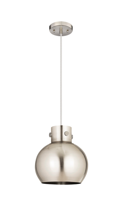 INNOVATIONS 410-1PM-SN-M410-10SN Newton Sphere 1 10 inch Pendant Satin Nickel