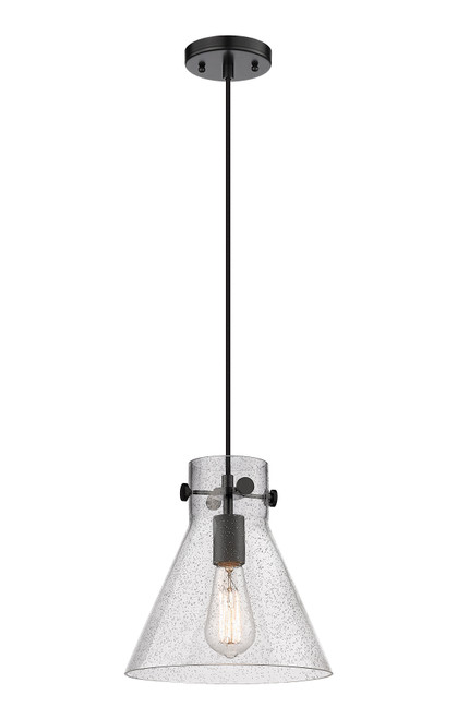 INNOVATIONS 410-1PM-BK-G411-10SDY Newton Cone 1 10 inch Pendant Matte Black