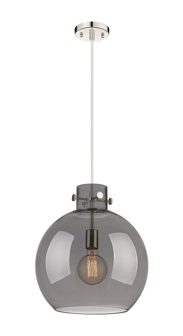 INNOVATIONS 410-1PL-PN-G410-14SM Newton Sphere 1 14 inch Pendant Polished Nickel