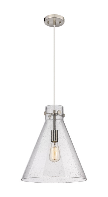 INNOVATIONS 410-1PL-SN-G411-14SDY Newton Cone 1 14 inch Pendant Satin Nickel