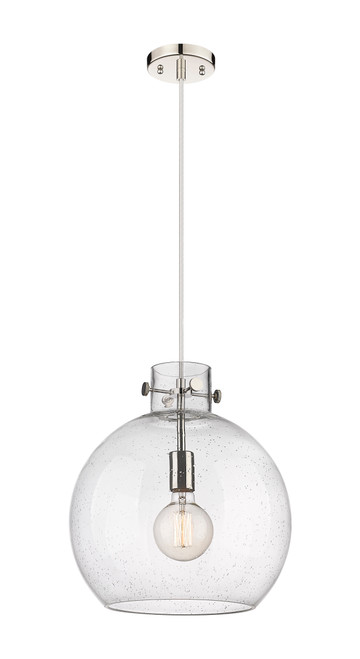 INNOVATIONS 410-1PL-PN-G410-14SDY Newton Sphere 1 14 inch Pendant Polished Nickel