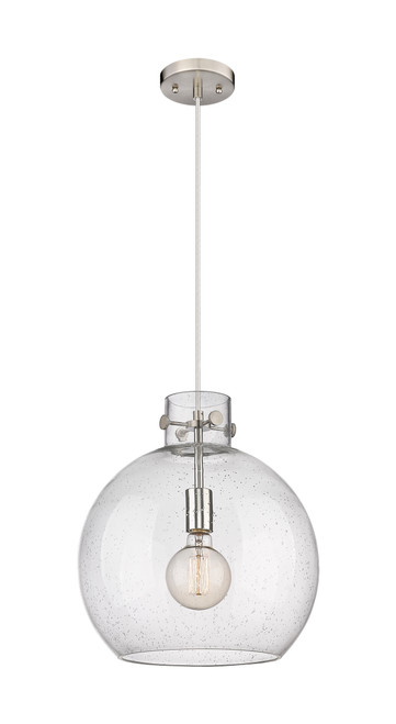 INNOVATIONS 410-1PL-SN-G410-14SDY Newton Sphere 1 14 inch Pendant Satin Nickel