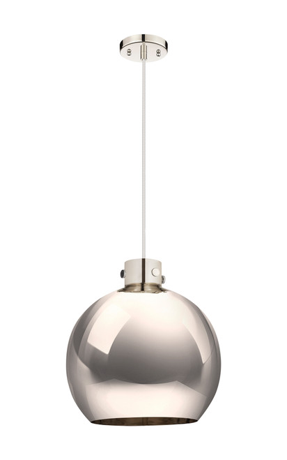 INNOVATIONS 410-1PL-PN-M410-16PN Newton Sphere 1 16 inch Pendant Polished Nickel
