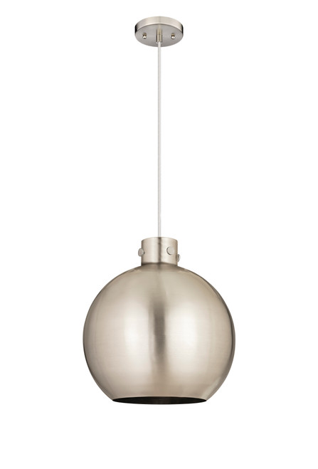 INNOVATIONS 410-1PL-SN-M410-16SN Newton Sphere 1 16 inch Pendant Satin Nickel