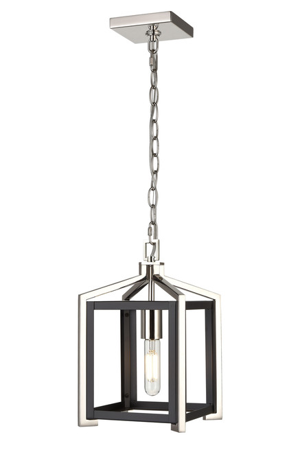 INNOVATIONS 376-1P-BPN-8 Wiscoy 1 8 inch Pendant Black Polished Nickel