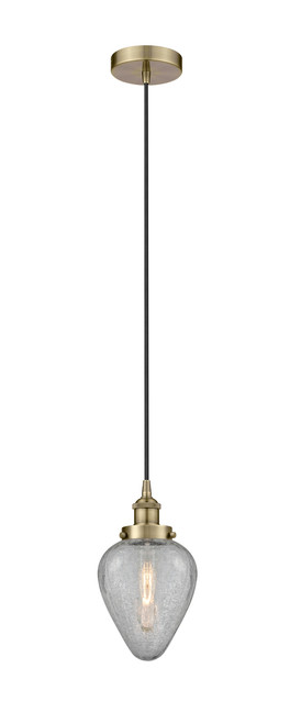 INNOVATIONS 616-1PH-AB-G165 Geneseo 1 6 inch Multi Pendant Antique Brass