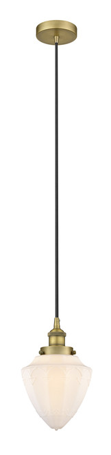 INNOVATIONS 616-1PH-BB-G661-7 Bullet 1 7 inch Multi Pendant Brushed Brass