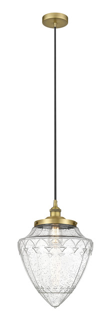 INNOVATIONS 616-1PH-BB-G664-12 Bullet 1 12 inch Multi Pendant Brushed Brass