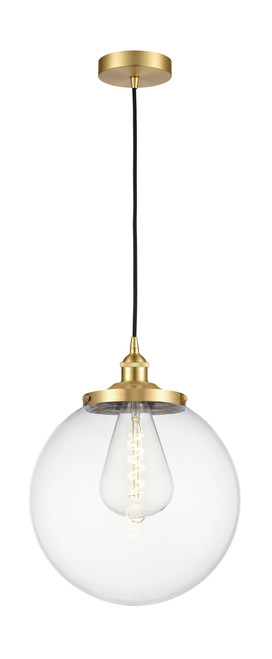INNOVATIONS 616-1PH-SG-G202-14 Beacon 1 13.75 inch Multi Pendant Satin Gold