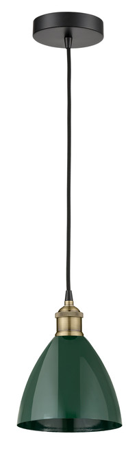 INNOVATIONS 616-1P-BAB-MBD-75-GR Edison 1 7.5 inch Multi Pendant Black Antique Brass