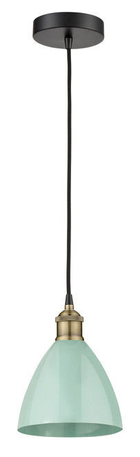 INNOVATIONS 616-1P-BAB-MBD-75-SF Edison 1 7.5 inch Multi Pendant Black Antique Brass