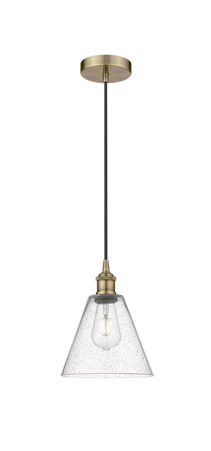 INNOVATIONS 616-1P-AB-GBC-84 Berkshire 1 8 inch Multi Pendant Antique Brass