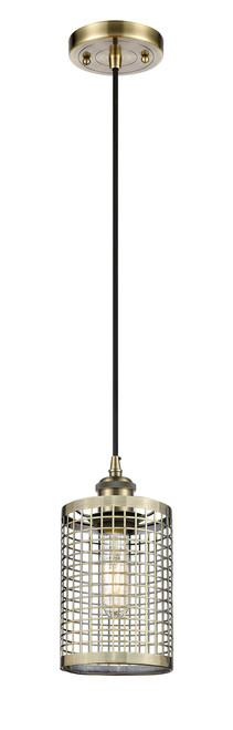 INNOVATIONS 516-1P-AB-M18-AB Nestbrook 1 4.75 inch Multi Pendant Antique Brass