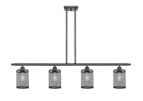 INNOVATIONS 516-4I-BK-M18-BK Nestbrook 4 48 inch Multi Pendant Matte Black