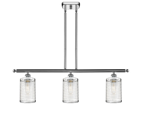INNOVATIONS 516-3I-PC-M18-PC Nestbrook 3 36 inch Multi Pendant Polished Chrome