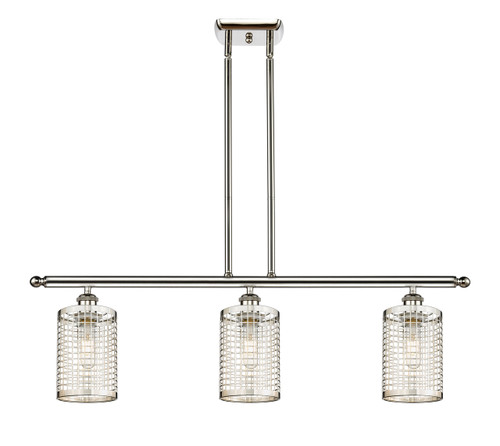 INNOVATIONS 516-3I-PN-M18-PN Nestbrook 3 36 inch Multi Pendant Polished Nickel