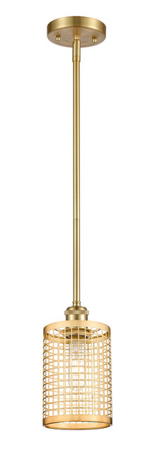INNOVATIONS 516-1S-SG-M18-SG Nestbrook 1 4.75 inch Multi Pendant Satin Gold