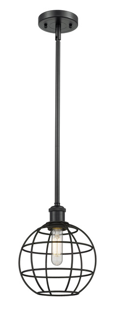 INNOVATIONS 516-1S-BK-CE-8-BK Lake Placid 1 8 inch Multi Pendant Matte Black