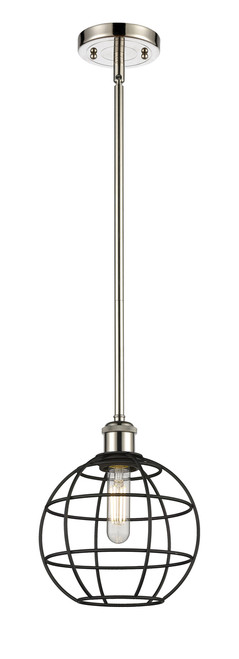 INNOVATIONS 516-1S-PN-CE-8-BK Lake Placid 1 8 inch Multi Pendant Polished Nickel