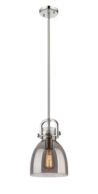 INNOVATIONS 410-1SS-PN-G412-8SM Newton Bell 1 8 inch Multi Pendant Polished Nickel