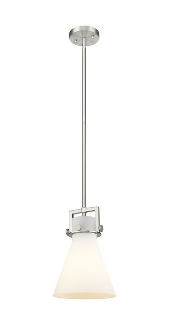INNOVATIONS 411-1SS-SN-G411-8WH Newton Cone 1 8 inch Multi Pendant Satin Nickel