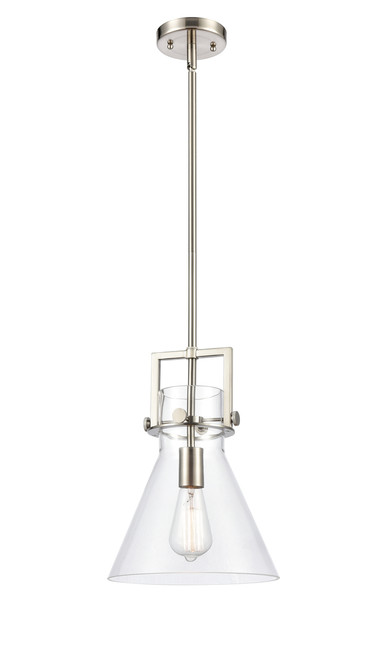 INNOVATIONS 411-1SM-SN-G411-10CL Newton Cone 1 10 inch Multi Pendant Satin Nickel