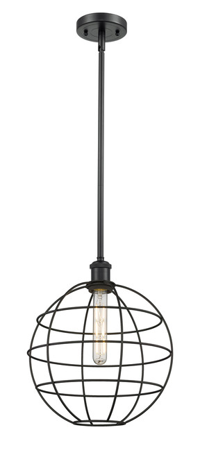 INNOVATIONS 516-1S-BK-CE-12-BK Lake Placid 1 12 inch Multi Pendant Matte Black