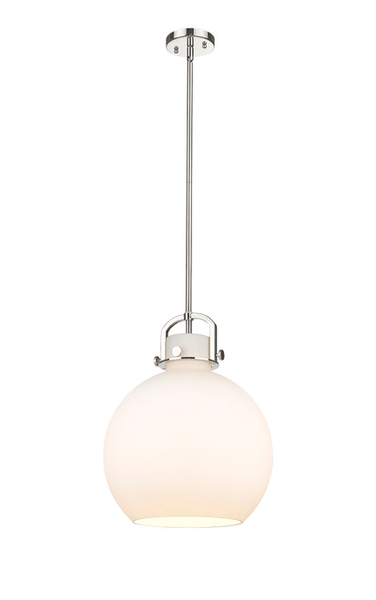 INNOVATIONS 410-1SL-PN-G410-14WH Newton Sphere 1 14 inch Multi Pendant Polished Nickel