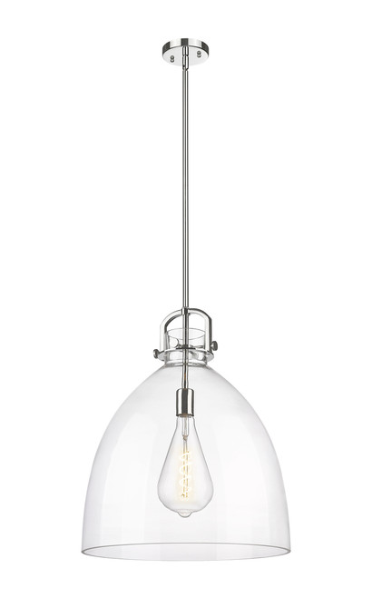 INNOVATIONS 410-1SL-PN-G412-18CL Newton Bell 1 18 inch Multi Pendant Polished Nickel INNOVATIONS 410-1SL-PN-G412-18CL Newton Bell 1 18 inch Multi Pendant Polished Nickel