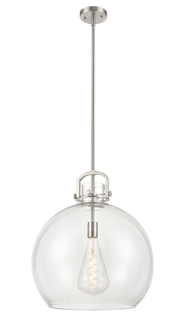 INNOVATIONS 410-1SL-SN-G410-18CL Newton Sphere 1 18 inch Multi Pendant Satin Nickel