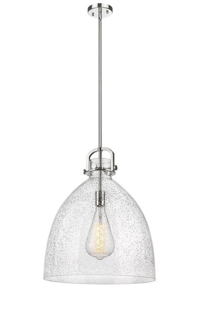 INNOVATIONS 410-1SL-PN-G412-18SDY Newton Bell 1 18 inch Multi Pendant Polished Nickel