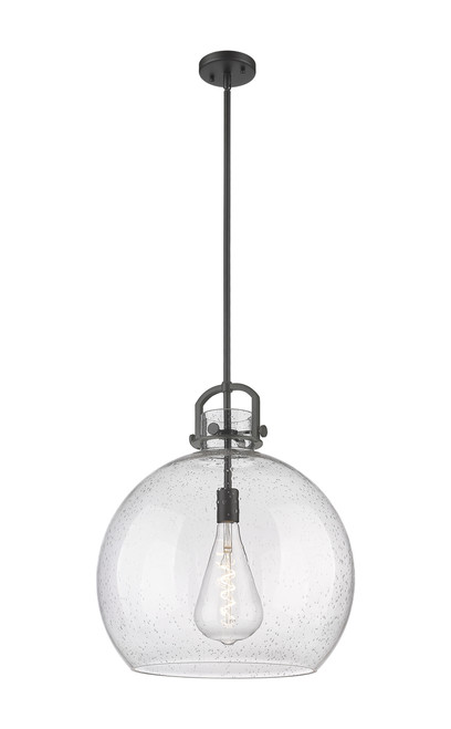 INNOVATIONS 410-1SL-BK-G410-18SDY Newton Sphere 1 18 inch Multi Pendant Matte Black