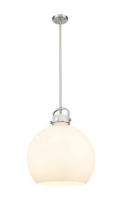 INNOVATIONS 410-1SL-SN-G410-18WH Newton Sphere 1 18 inch Multi Pendant Satin Nickel