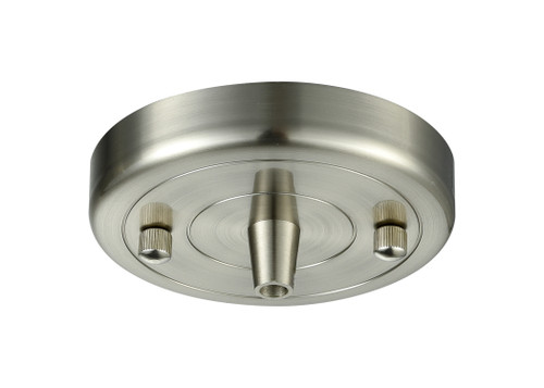 INNOVATIONS 101-SN Single Port Round Canopy & Hardware Satin Nickel