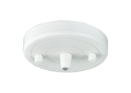 INNOVATIONS 101-W Single Port Round Canopy & Hardware White