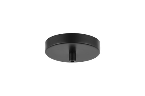 INNOVATIONS 100-BK Single Port Round Canopy & Hardware Matte Black