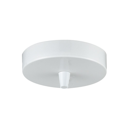 INNOVATIONS 100-W Single Port Round Canopy & Hardware White