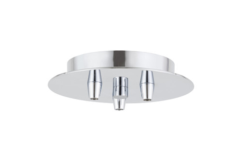 INNOVATIONS 103-PC 3 Light Round Multi Port Canopy Polished Chrome