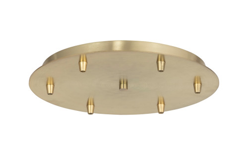 INNOVATIONS 116-SG 6 Light Round Multi Port Canopy Satin Gold
