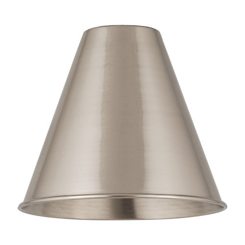 INNOVATIONS MBC-8-SN Ballston Cone Light 8 inch Brushed Satin Nickel Metal Shade