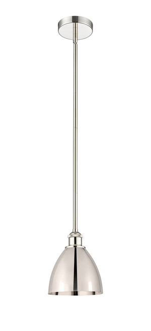 INNOVATIONS 616-1S-PN-MBD-75-PN Edison Dome 1 Light 7.5 inch Mini Pendant Polished Nickel