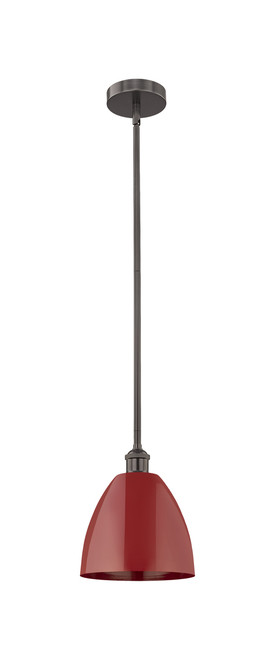 INNOVATIONS 616-1S-OB-MBD-9-RD Plymouth Dome 1 Light 9 inch Mini Pendant Oil Rubbed Bronze