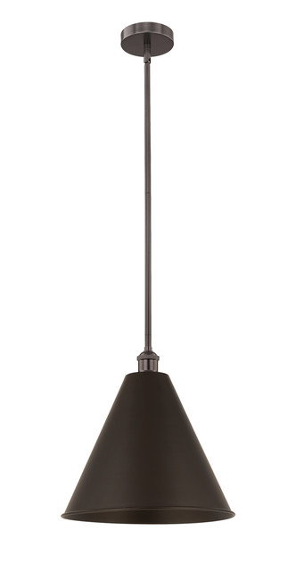 INNOVATIONS 616-1S-OB-MBC-16-OB Edison Cone 1 Light 16 inch Mini Pendant Oil Rubbed Bronze